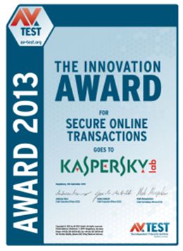Kaspersky - AV Test Award