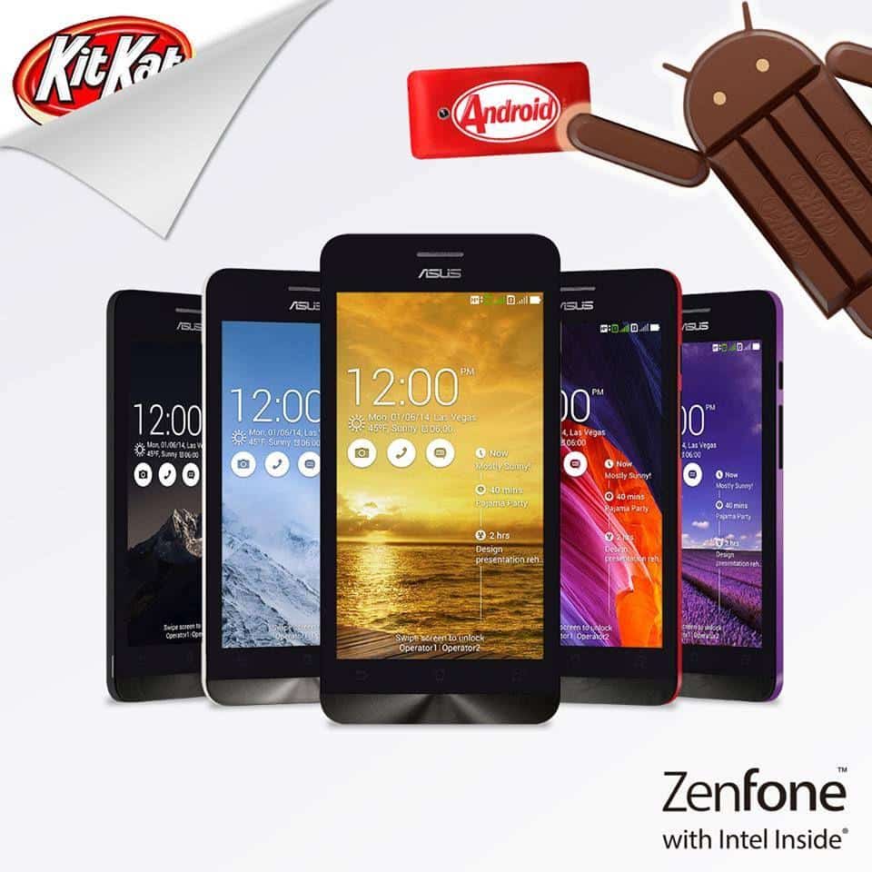 ZenFone Kitkat Now