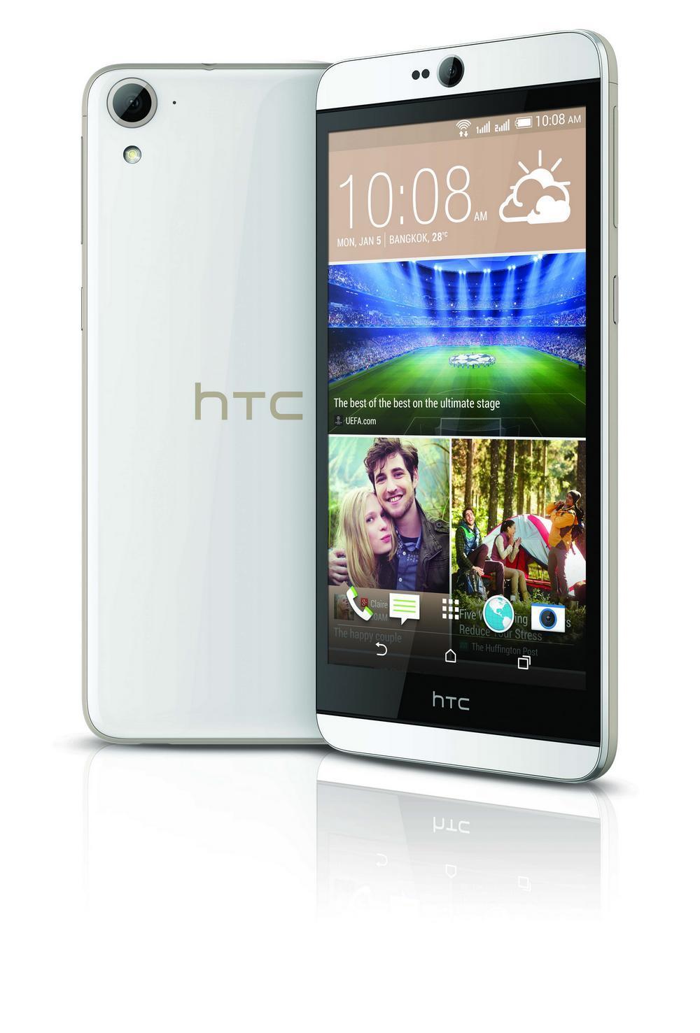 HTC Desire 826_2V_Birch White_Reflection_TH