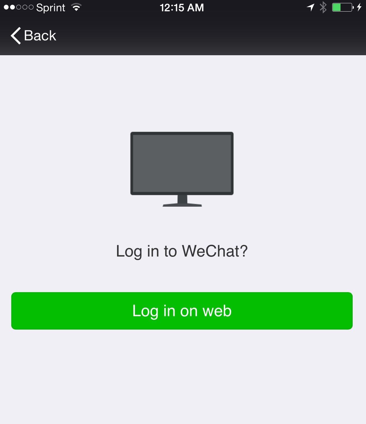 Web WeChat_Log In