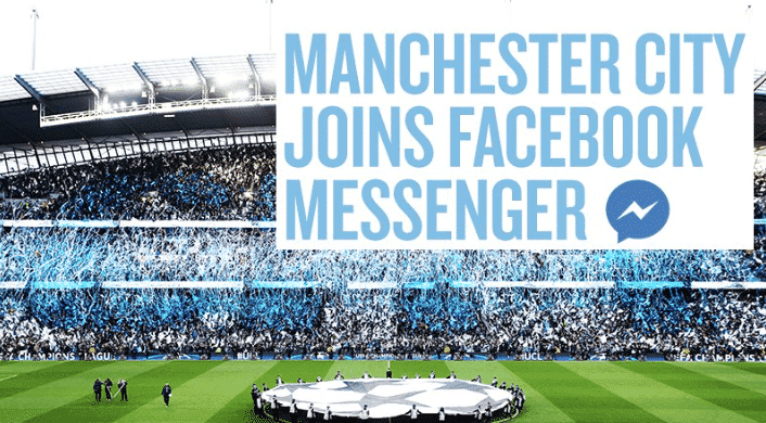 Manchester City Facebook Messenger